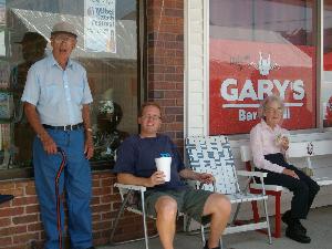 Bruce Aurand, Monte Mickley, Hazel Aurand