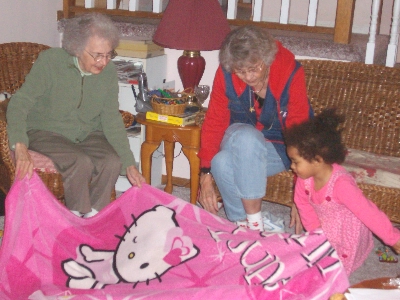 Hazel, Rita, and Amelia