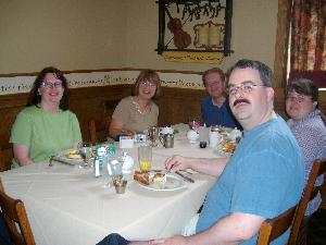 Lynne, Monte, & Carrol Mickley and Marcy & Tim Ganow